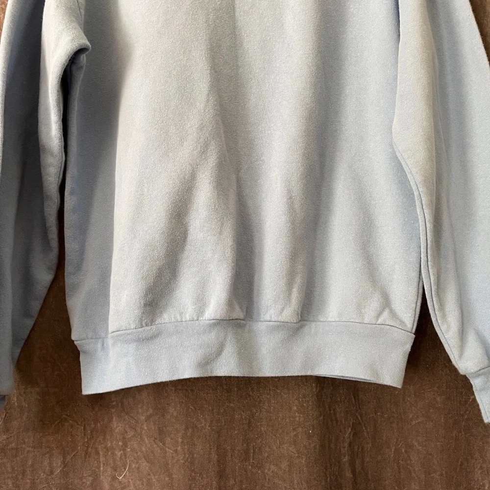 Disney Stitch Light Blue Crew Neck - Picture 8 of 8